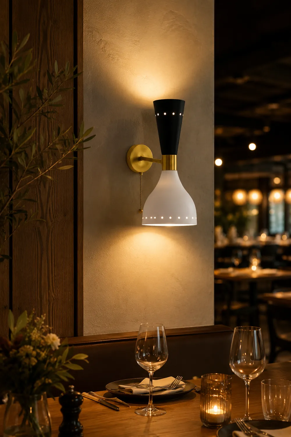 Diabolos Tuba Wall Lamp - Lumpaz