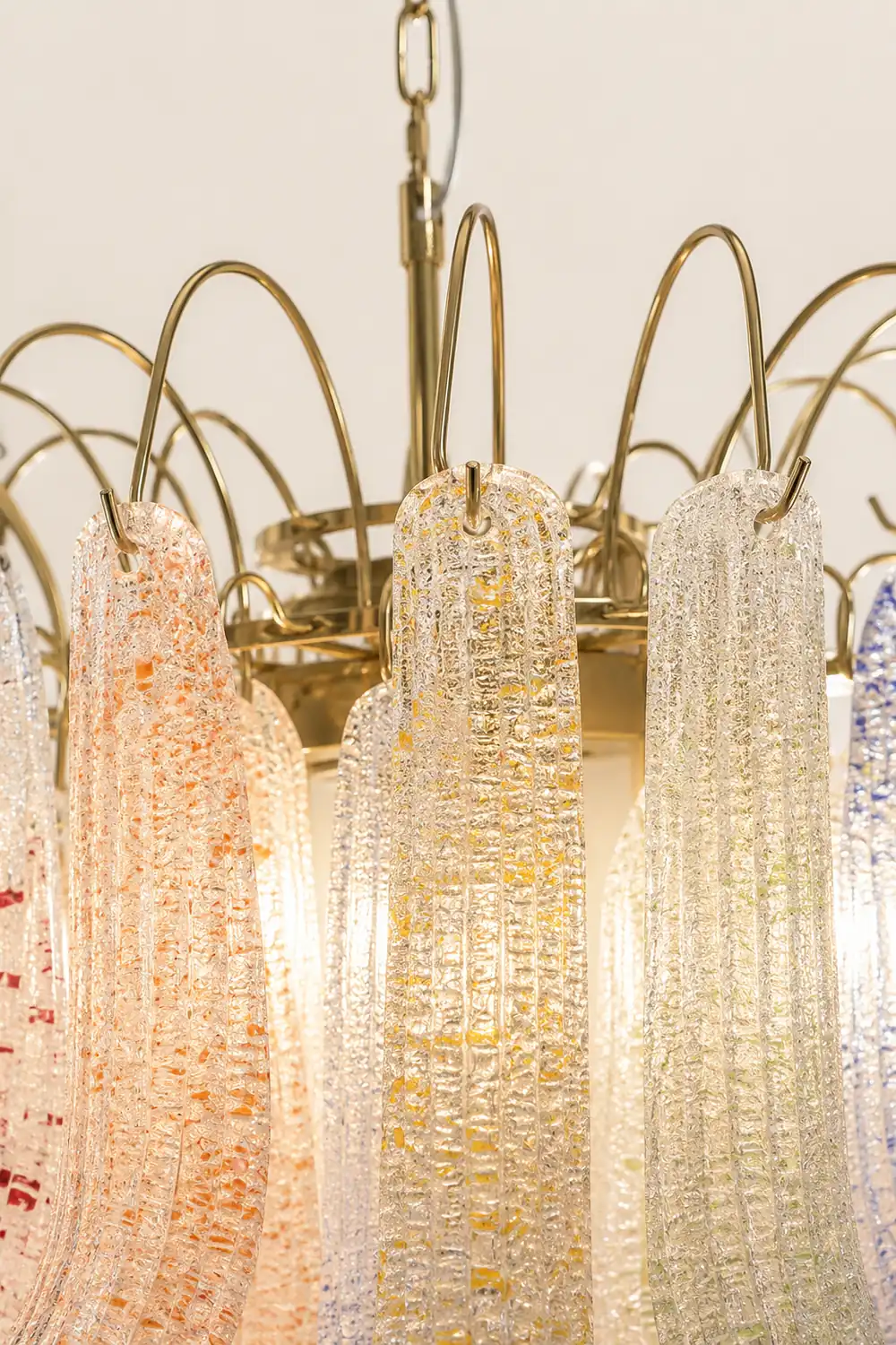 Venini Colorful Murano Glass Chandelier - Lumpaz