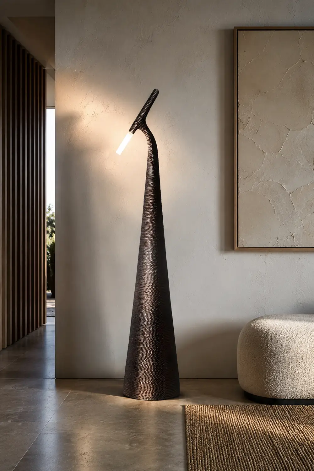 Apex Texture Floor Lamp - Lumpaz