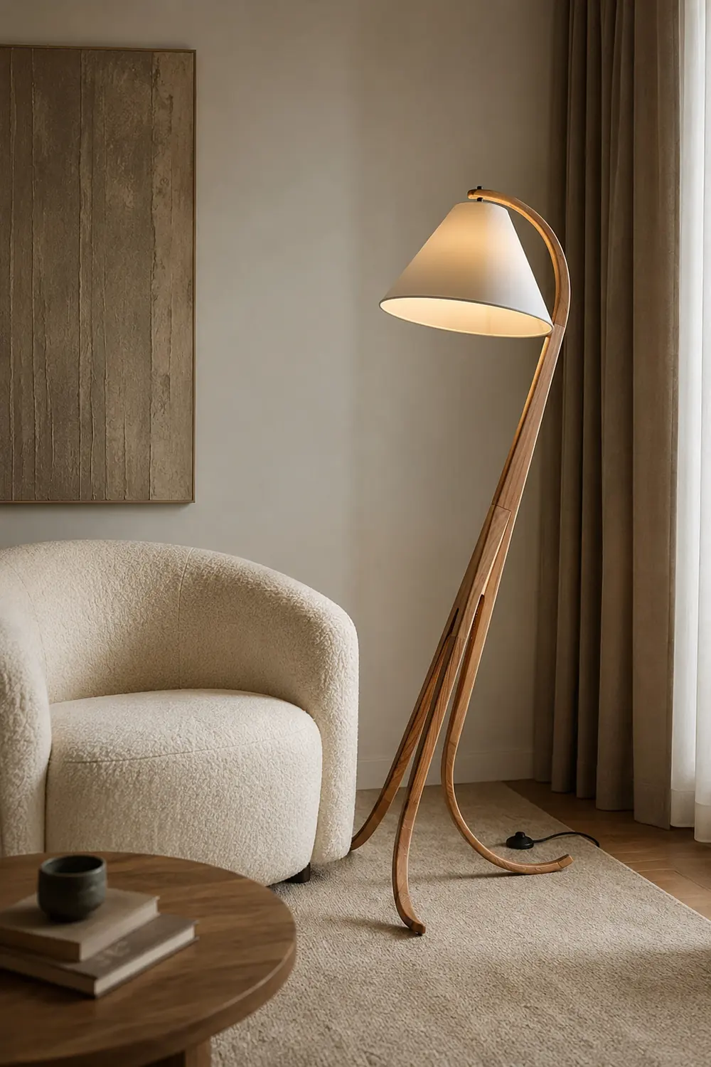 Arcwood Floor Lamp - Lumpaz