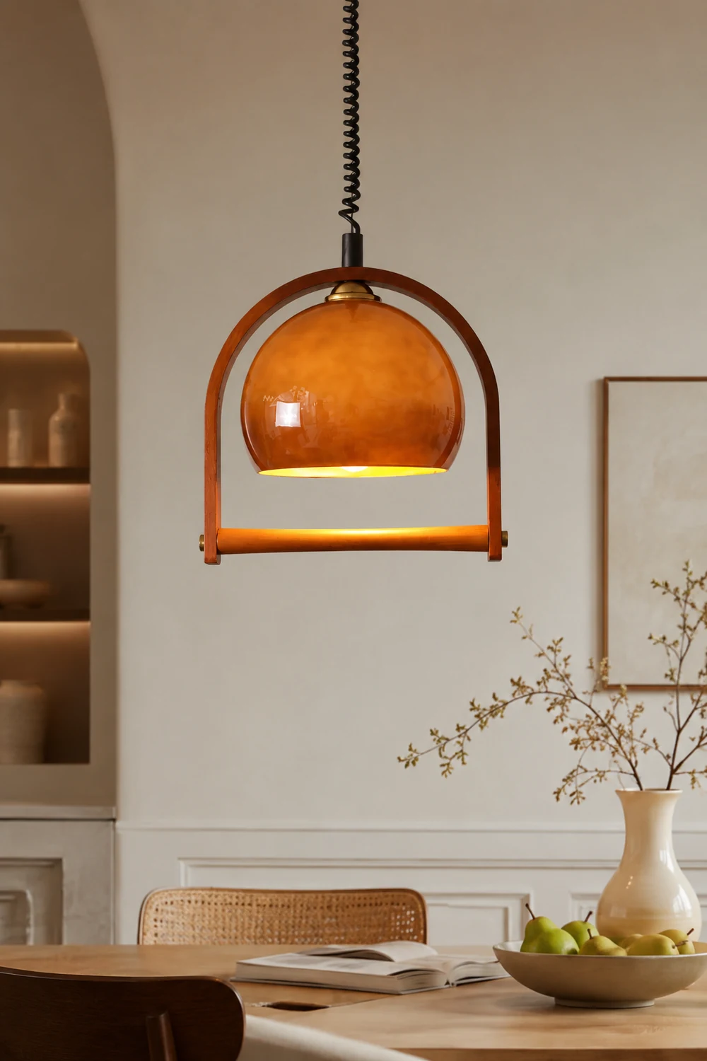 Pallade Coffee Pendant Lamp - Lumpaz