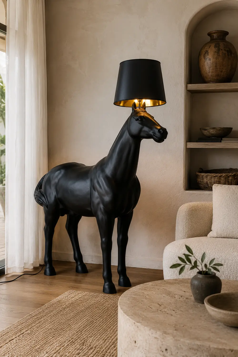 Equine Majesty Floor Lamp - Lumpaz
