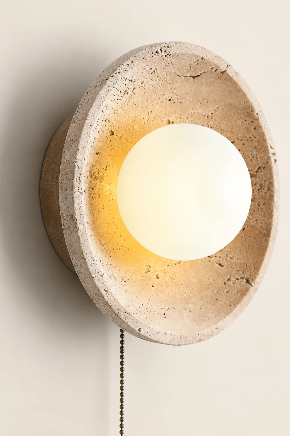Stone Lunar Eclipse Wall Light - Lumpaz