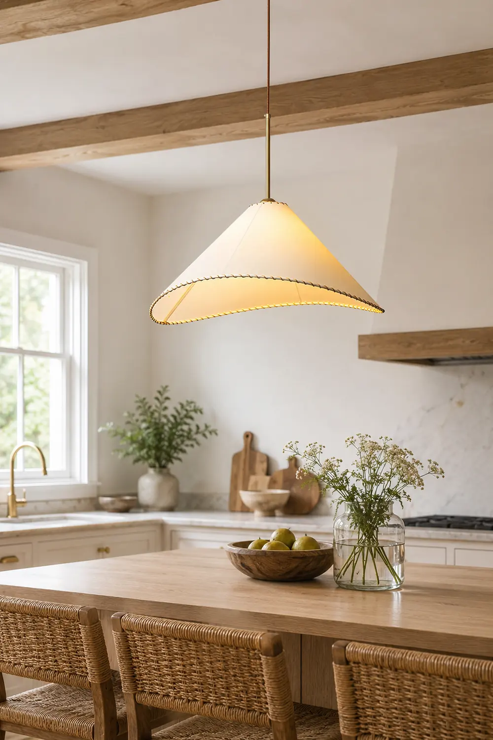 Twisted Shade Pendant Lamp - Lumpaz