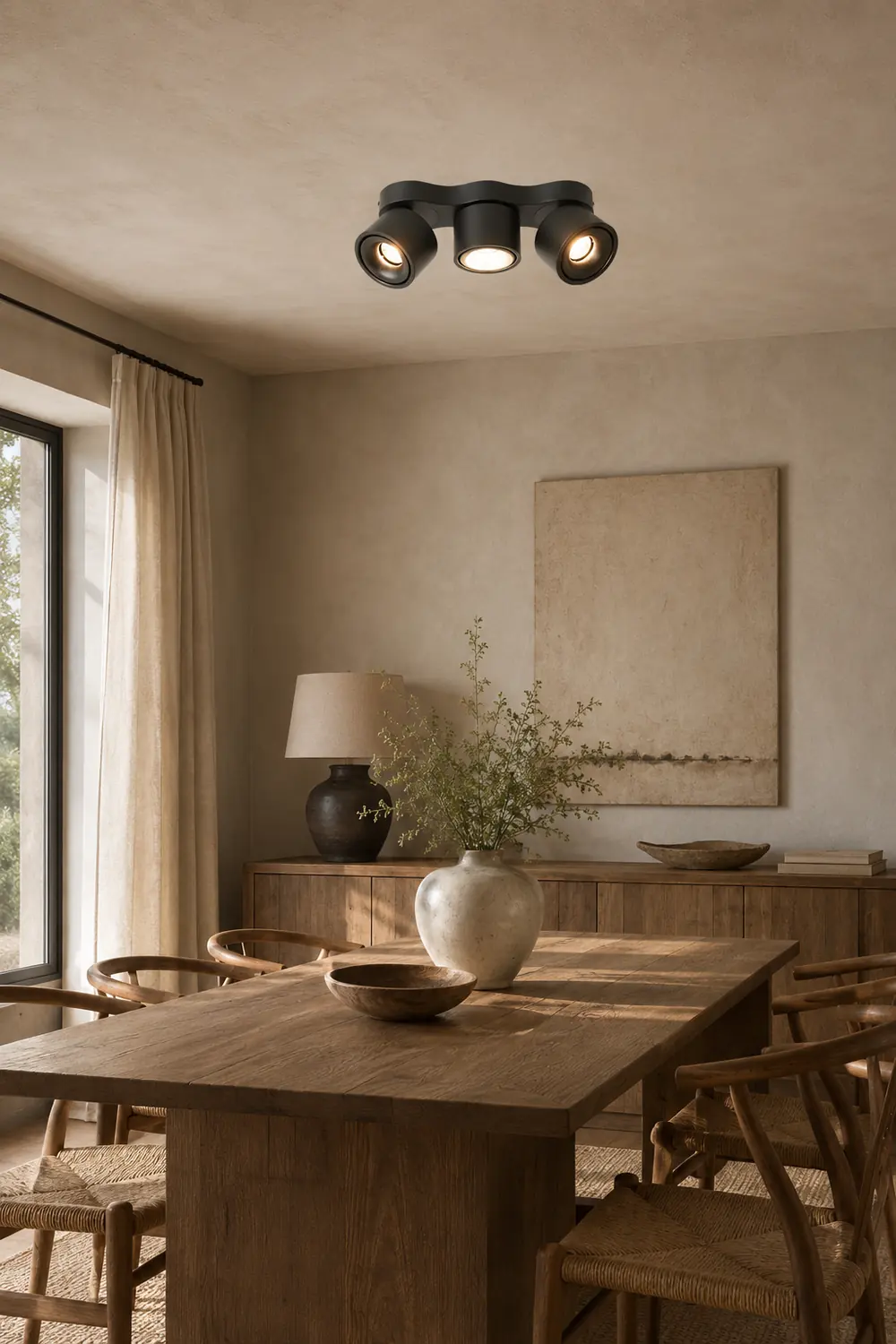 Three-heads Rotating Folding Ceiling Lamp - Lumpaz
