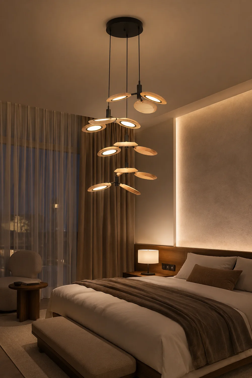 Hotaru Chandelier - Lumpaz