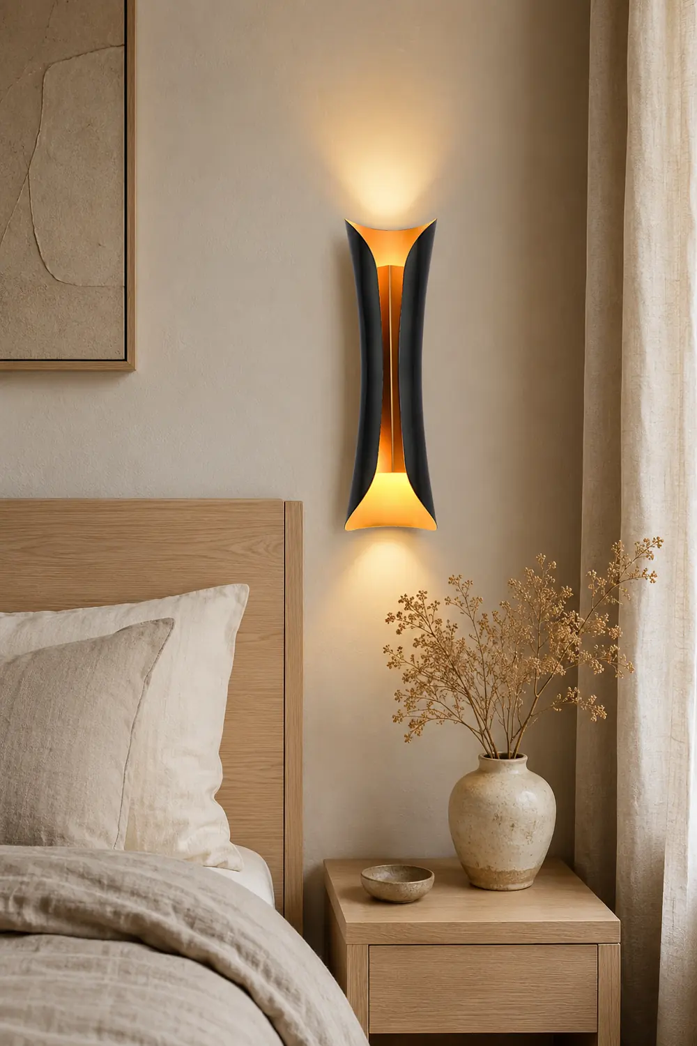 Flame Art Wall Sconce - Lumpaz
