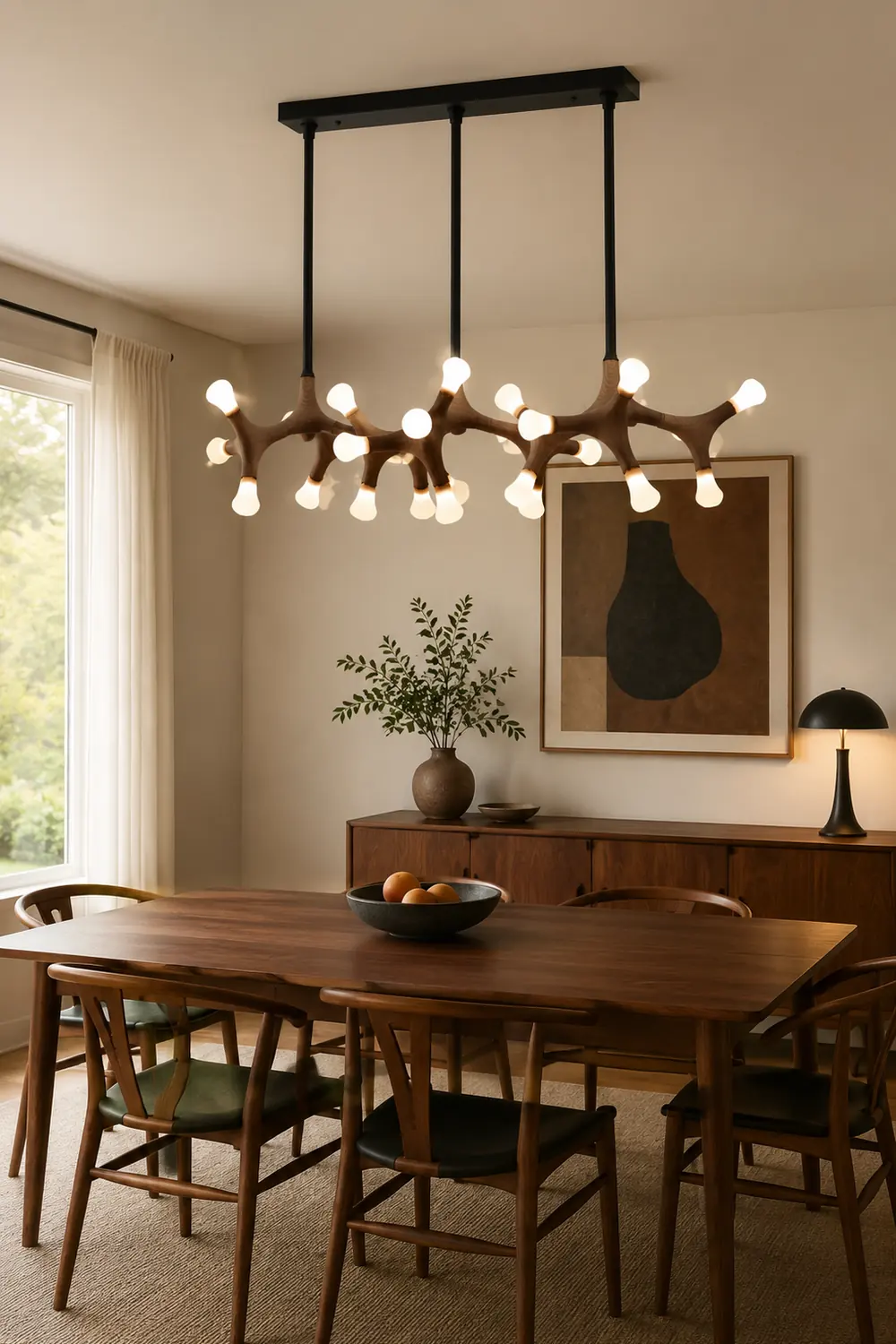 Flower Bone Chandelier - Lumpaz
