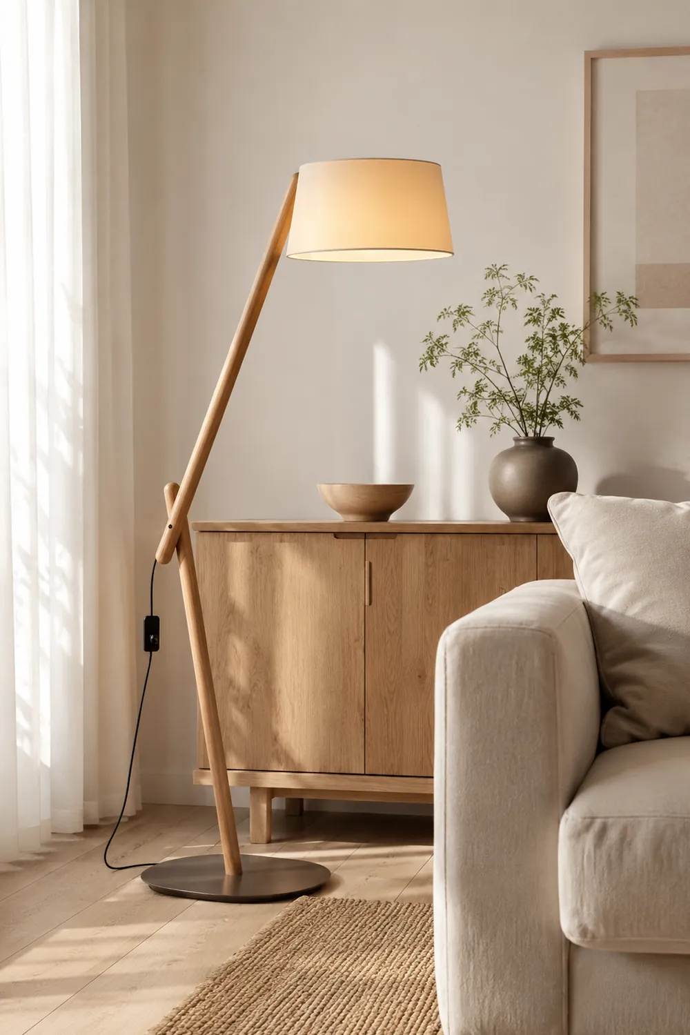 Lean Pivot Floor Lamp - Lumpaz
