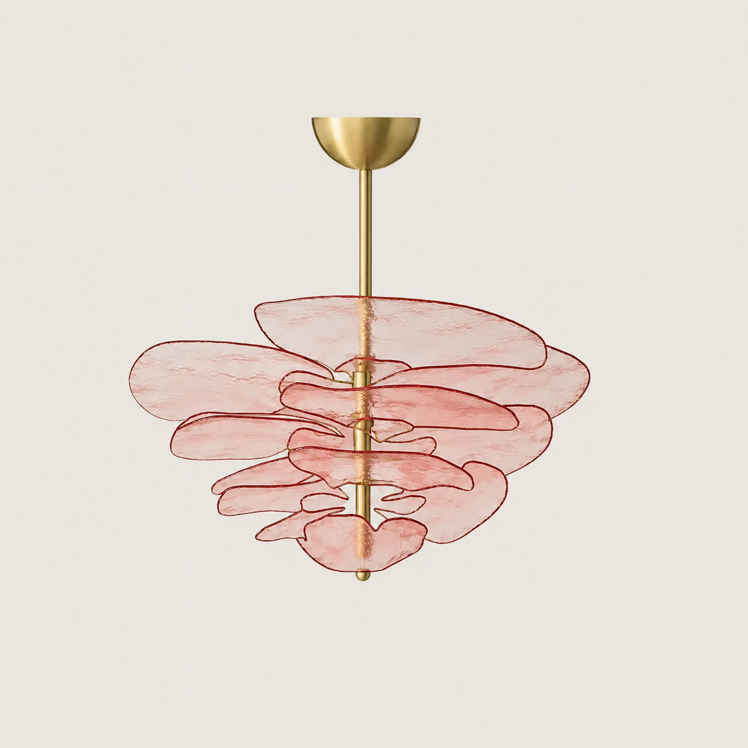 Golden Petals Murano Chandelier - Lumpaz