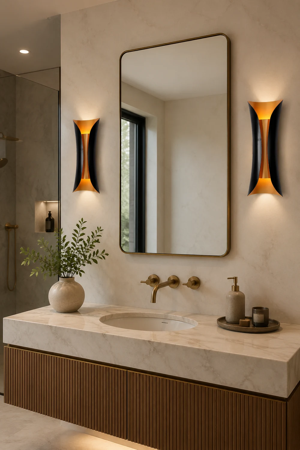Flame Art Wall Sconce - Lumpaz