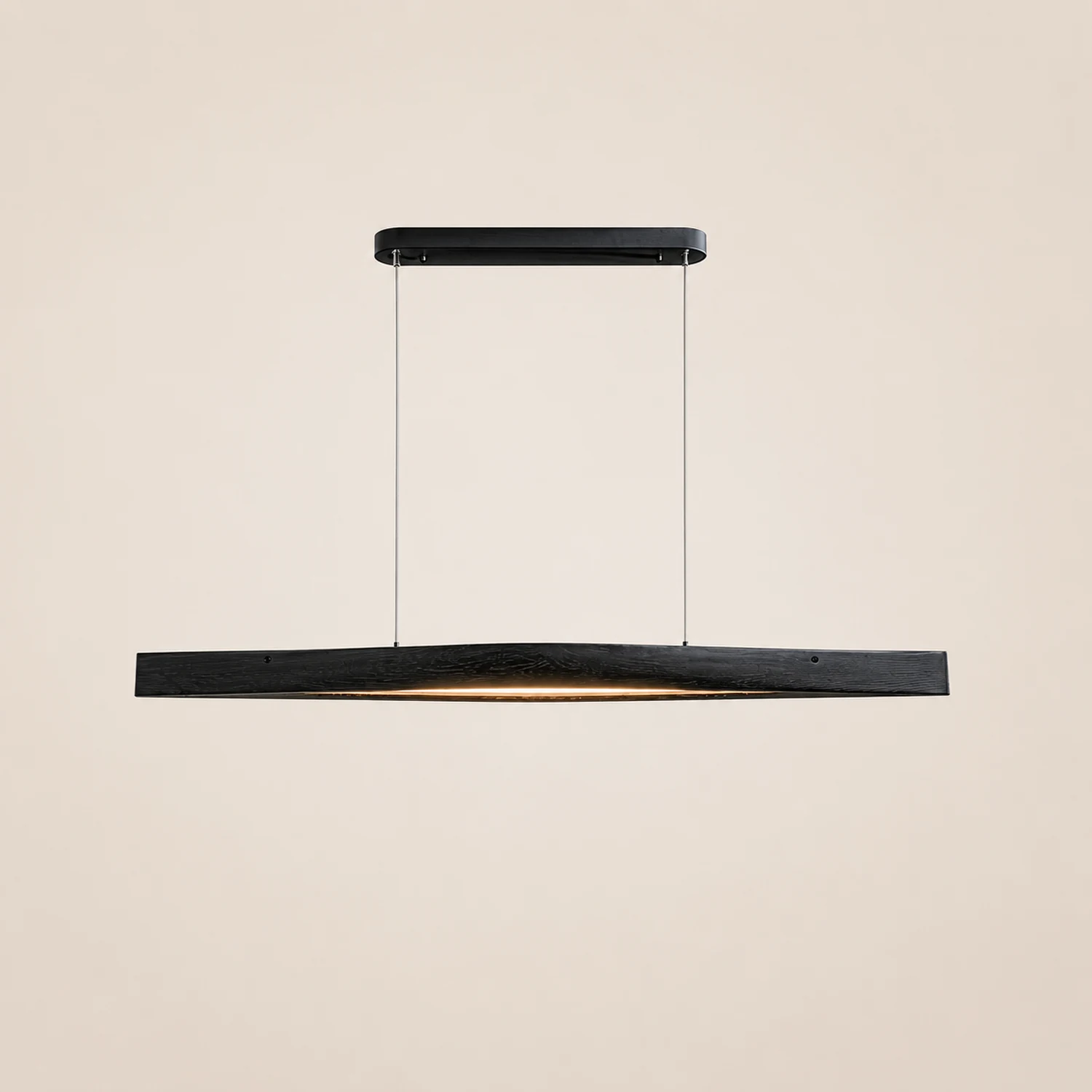 Horizon Linear Wood Pendant Lamp - Lumpaz