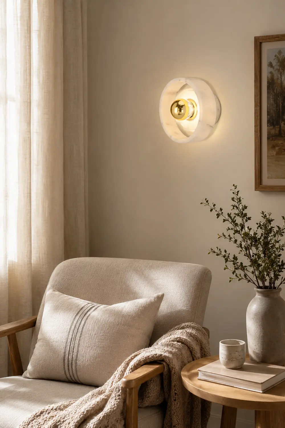 Marble Aura Wall Lamp - Lumpaz