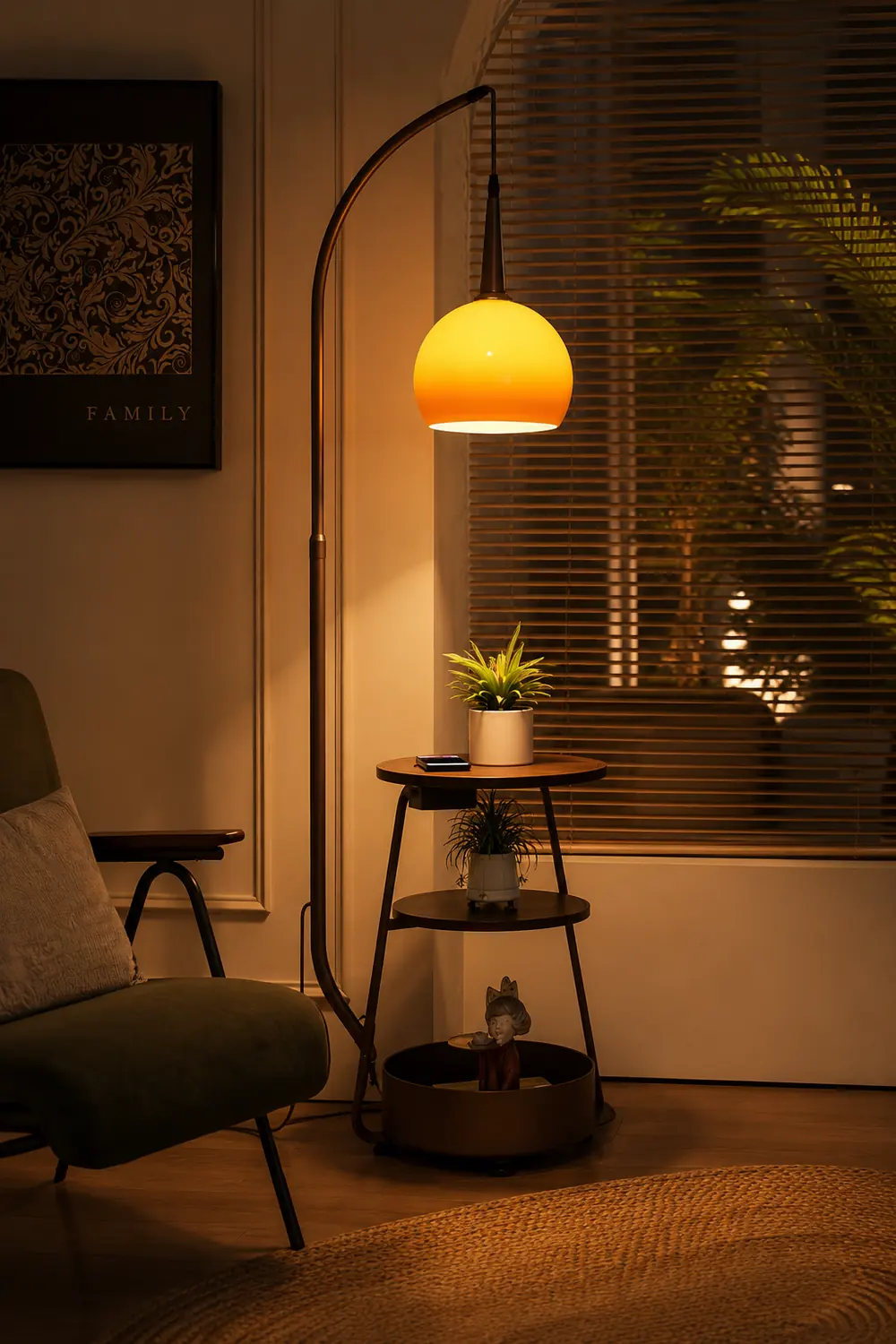 Solstice Arc Floor Lamp - Lumpaz