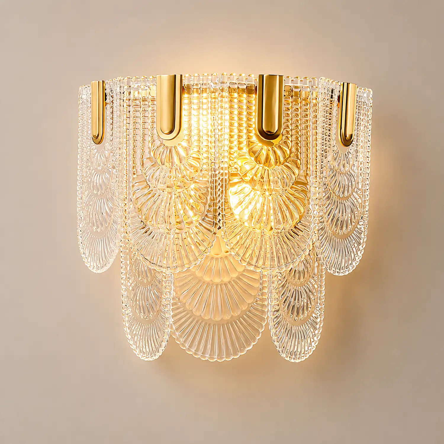 Giulia Brass Wall Lamp - Lumpaz