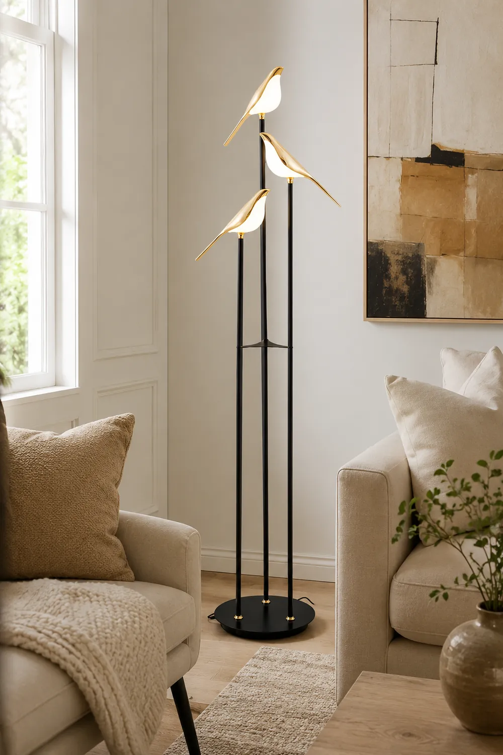 Magpie Perch Floor Lamp - Lumpaz