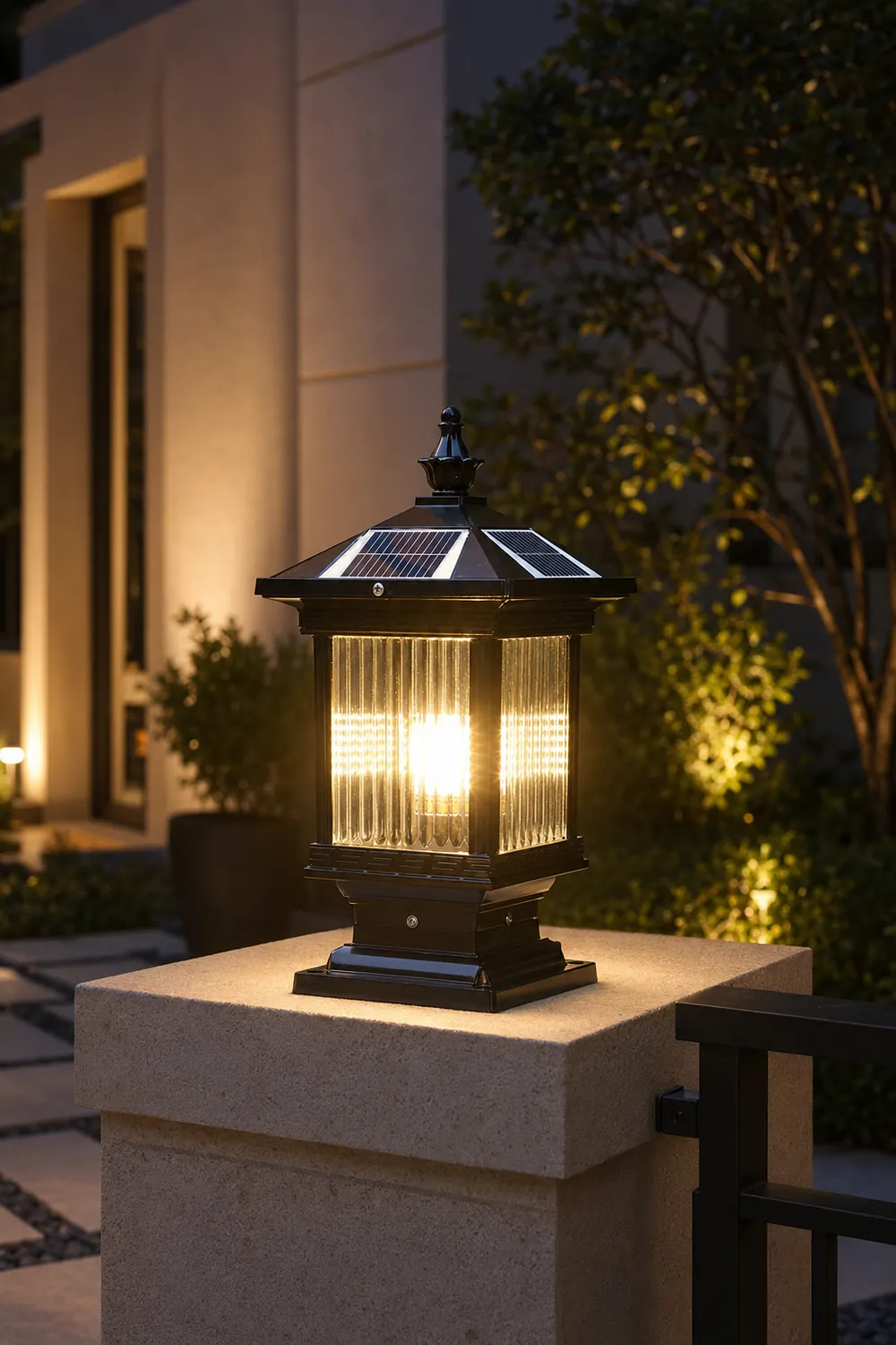 Solar Classic Lantern Solar Outdoor Light - Lumpaz