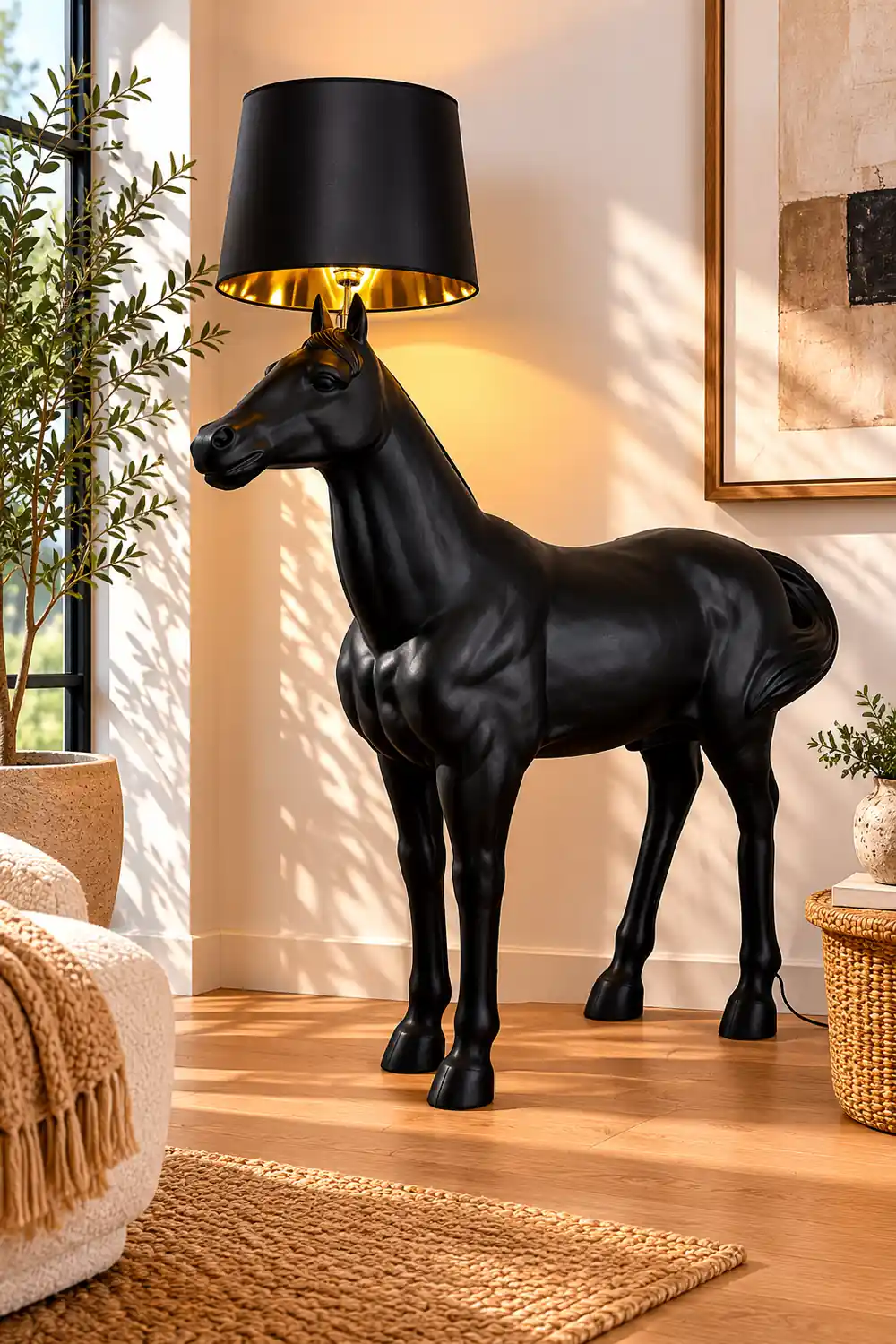 Equine Majesty Floor Lamp - Lumpaz