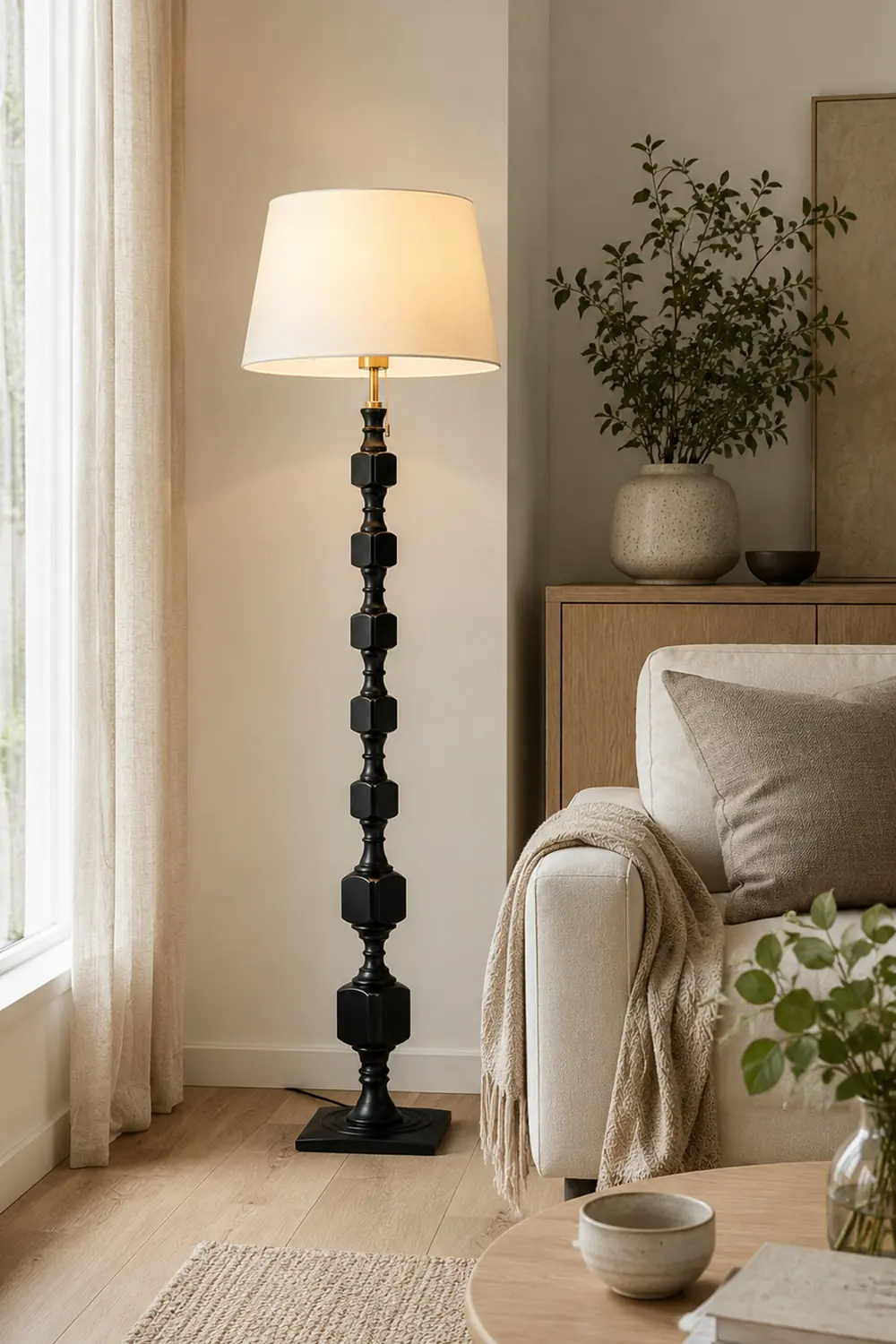 Hexas Floor Lamp - Lumpaz