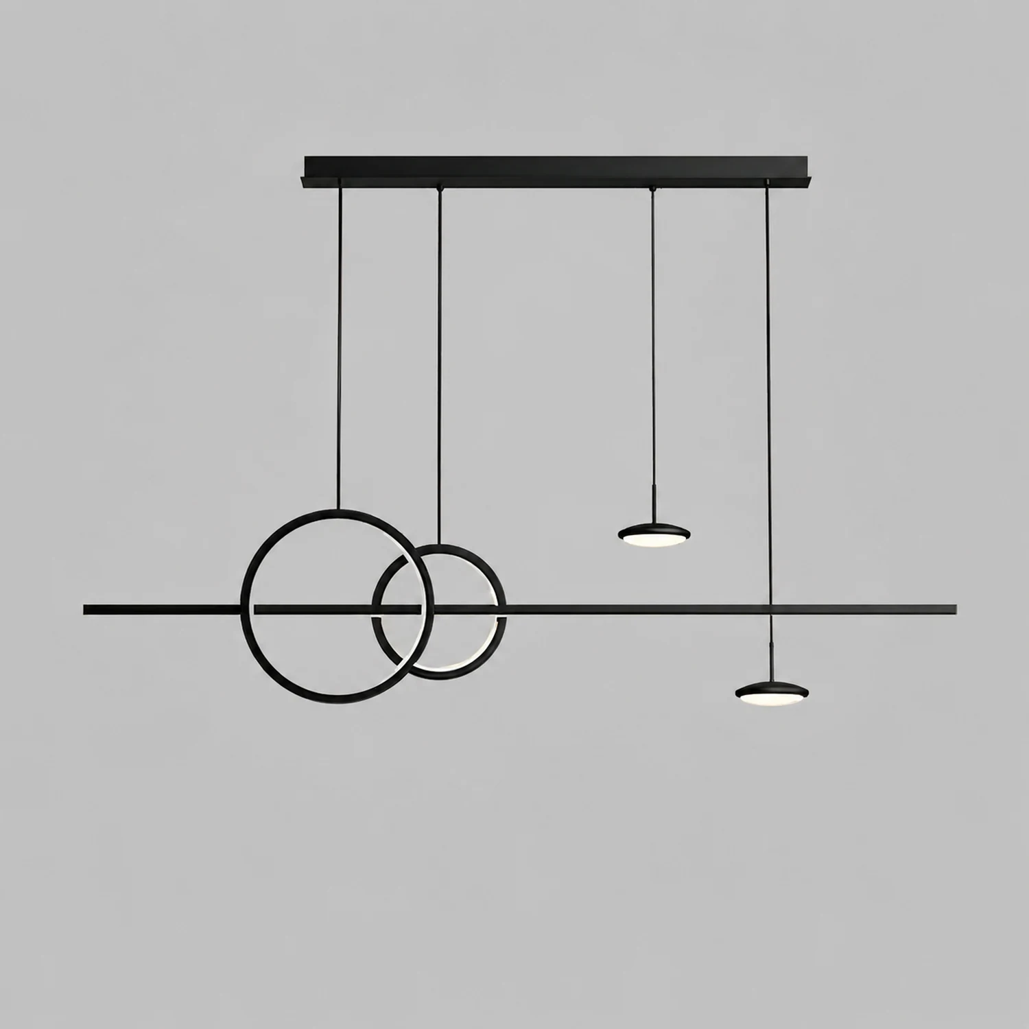 Modern Geometric Shape Chandelier - Lumpaz