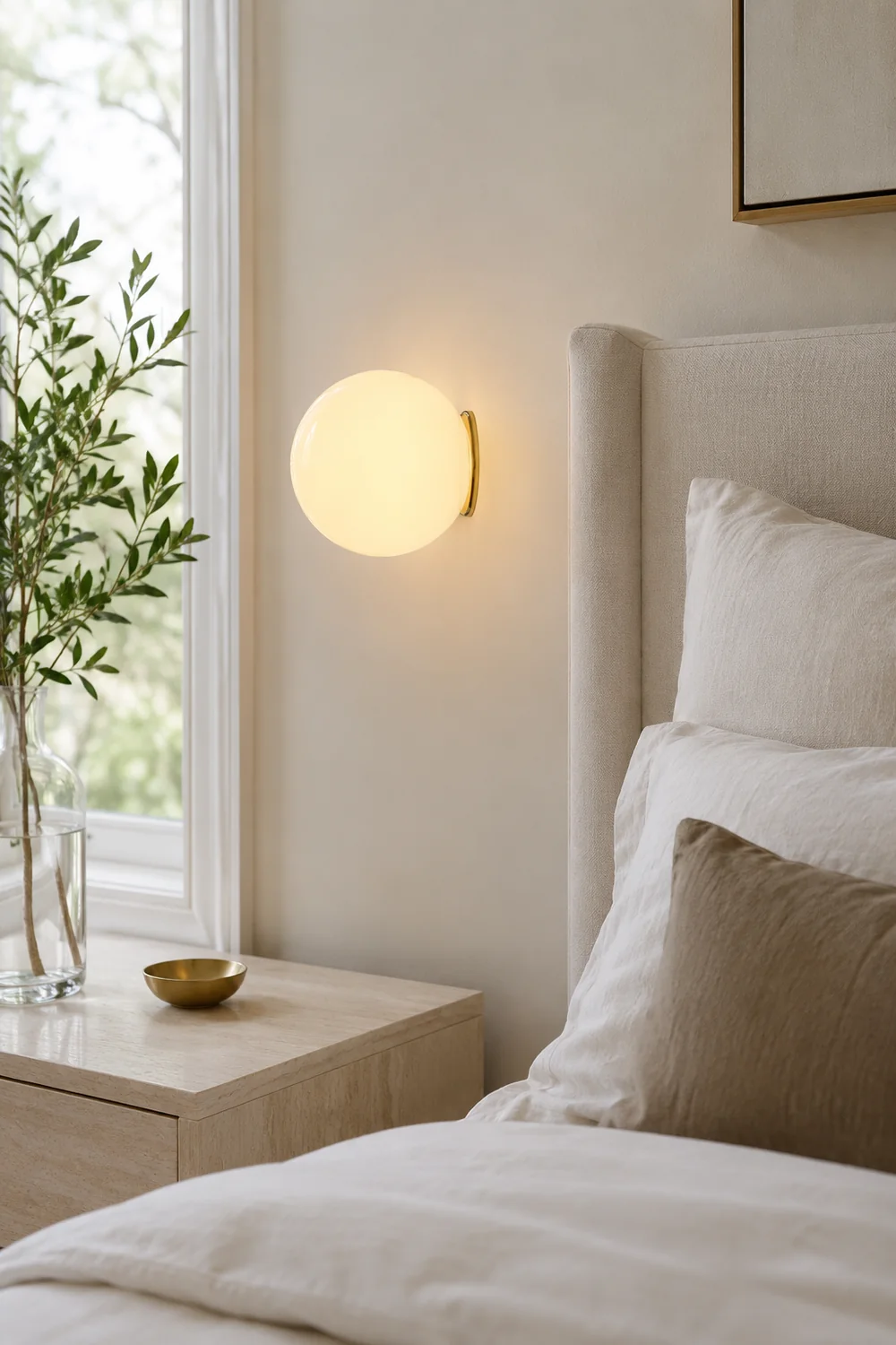Glass Mini Orb Wall Lamp - Lumpaz