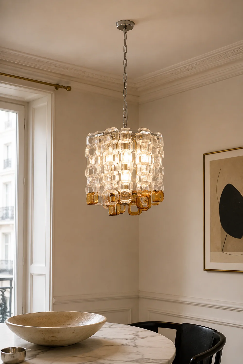 Murano Poliarte Interlocking Chandelier - Lumpaz