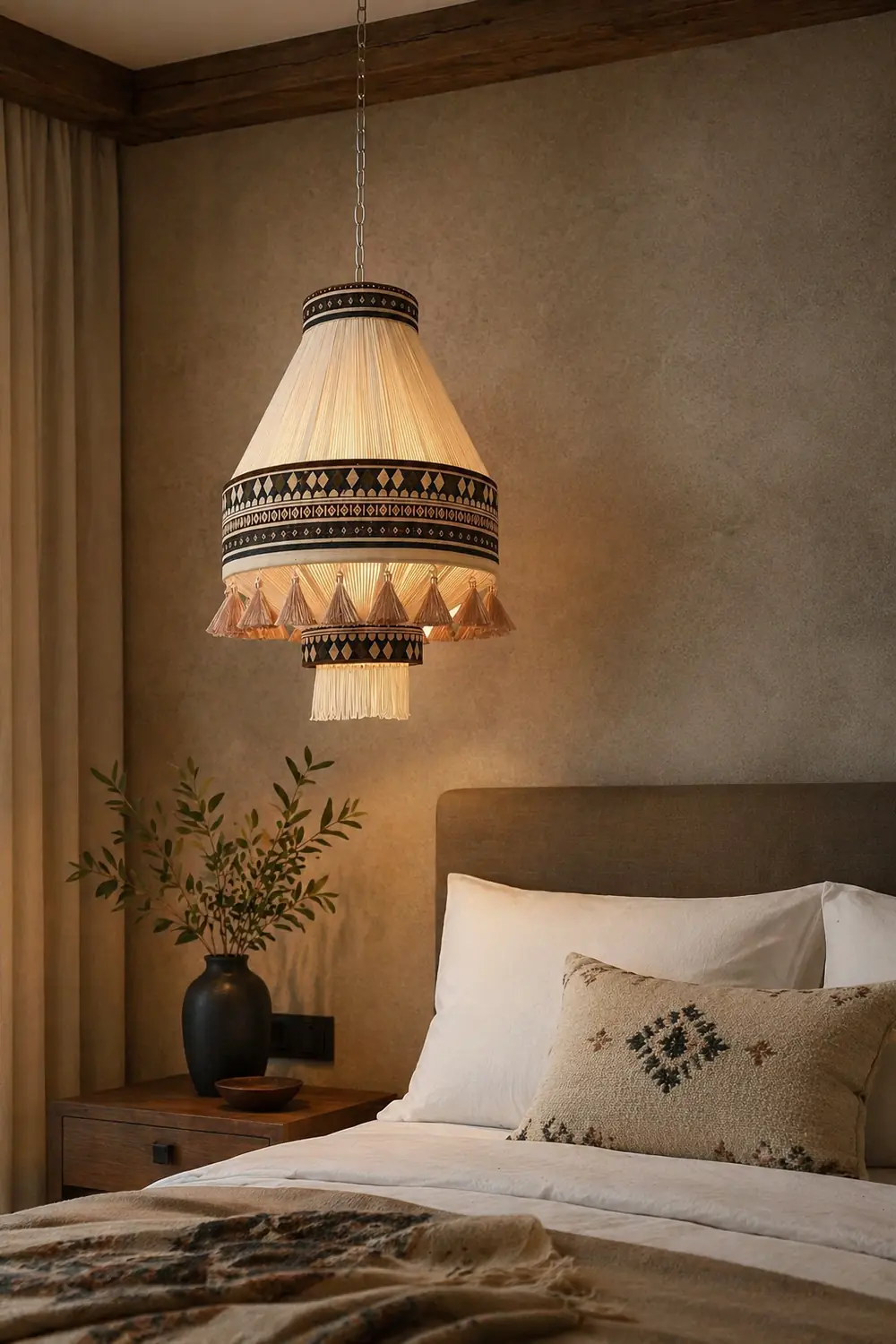 Bohemian Fringe Pendant Lamp - Lumpaz