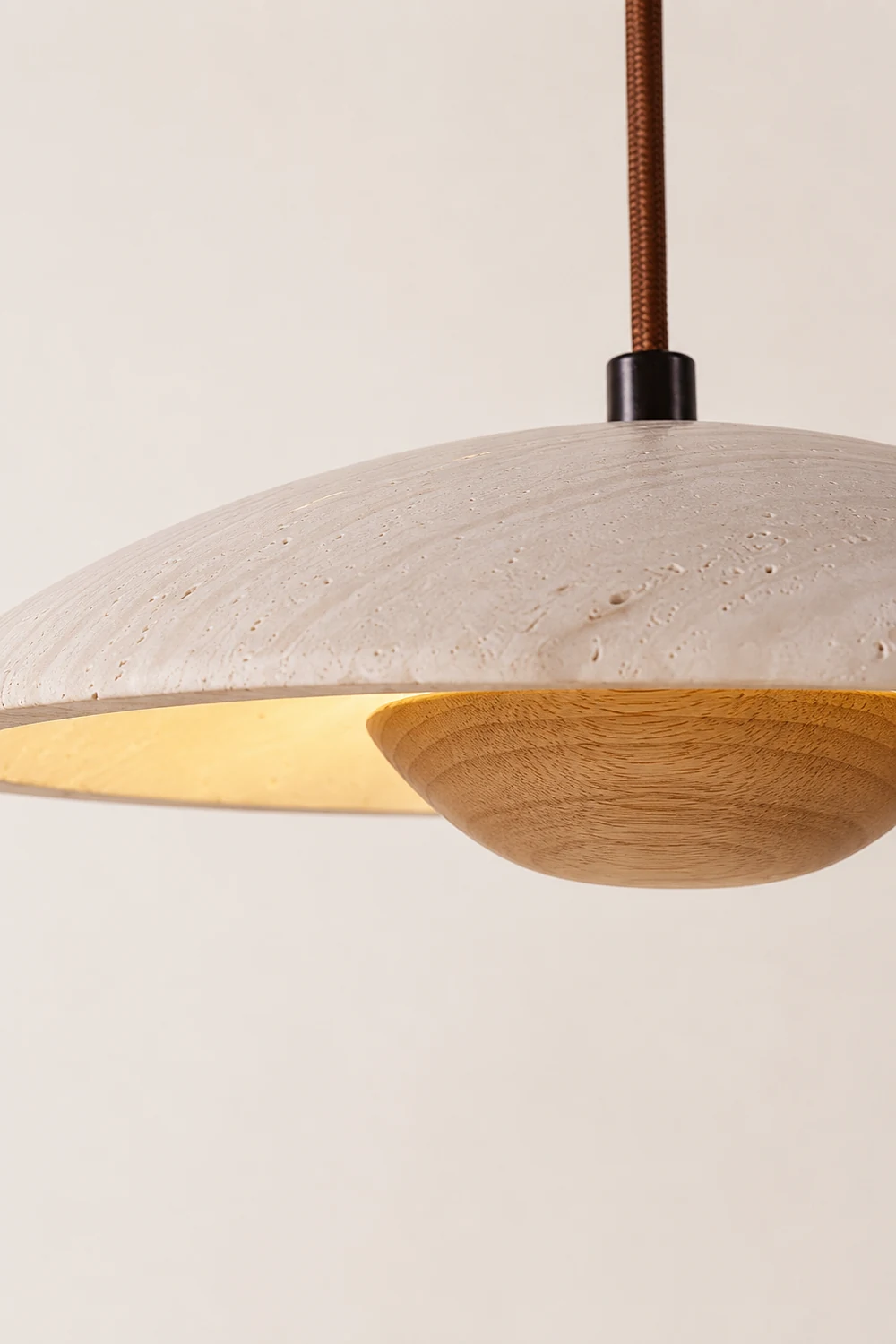 Solara Wood Pendant Lamp - Lumpaz