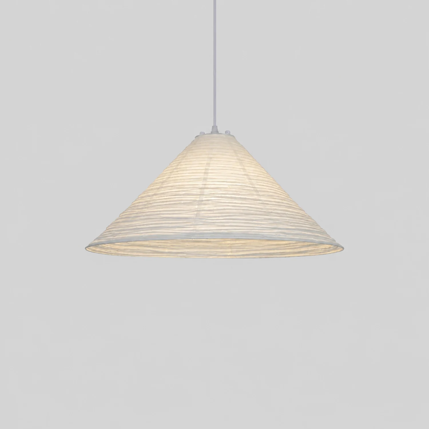 Cone Washi Pendant Light - Lumpaz