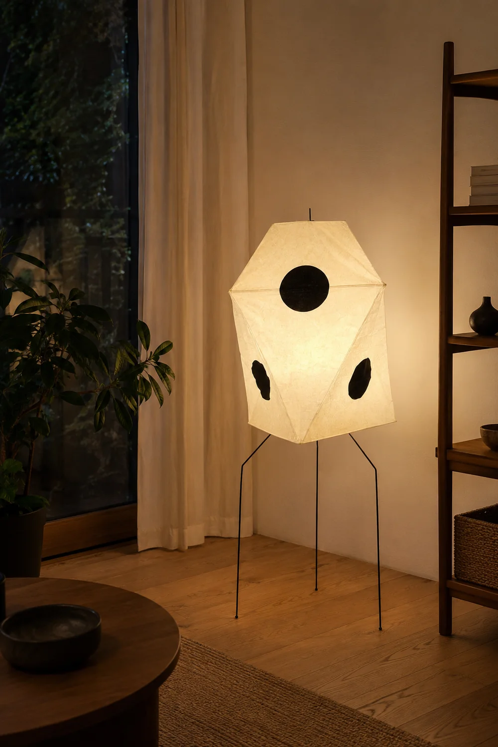 Origami Lantern Floor Lamp - Lumpaz