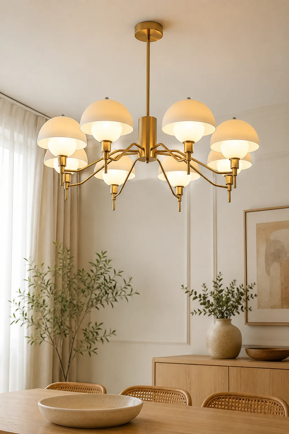 Anchored Orb Chandelier - Lumpaz