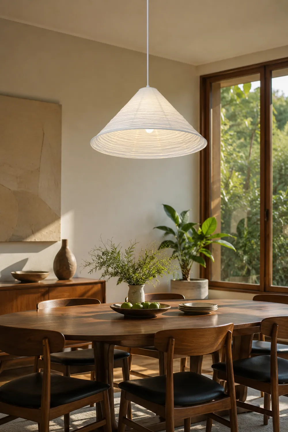 Cone Washi Pendant Light - Lumpaz