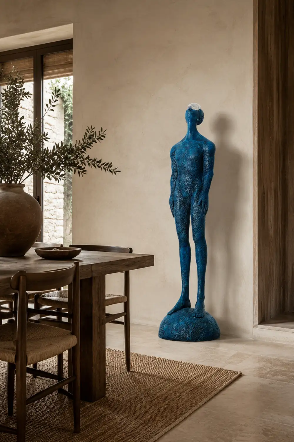 Atlas Guardian Sculpture Floor Ornaments - Lumpaz