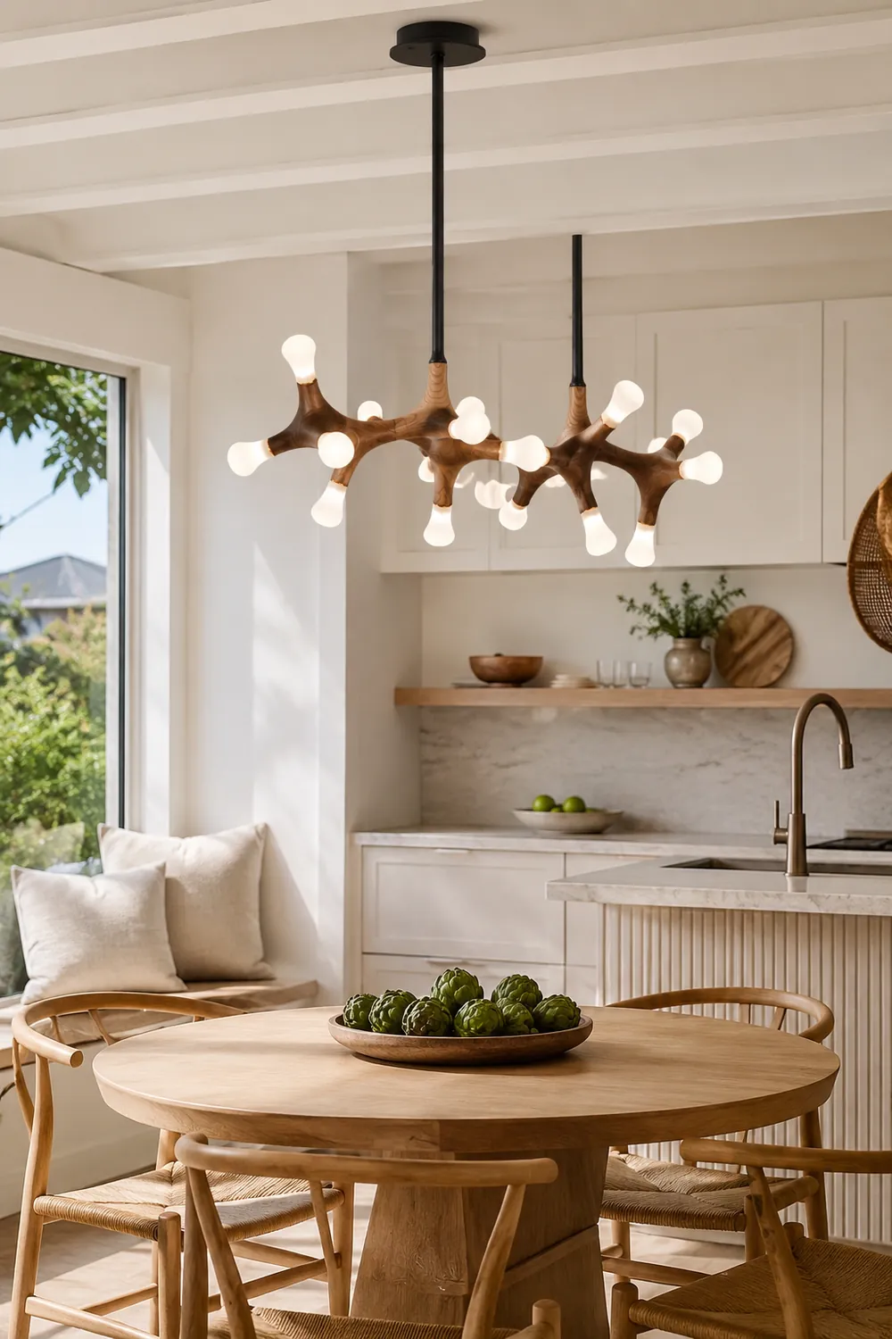 Flower Bone Chandelier - Lumpaz