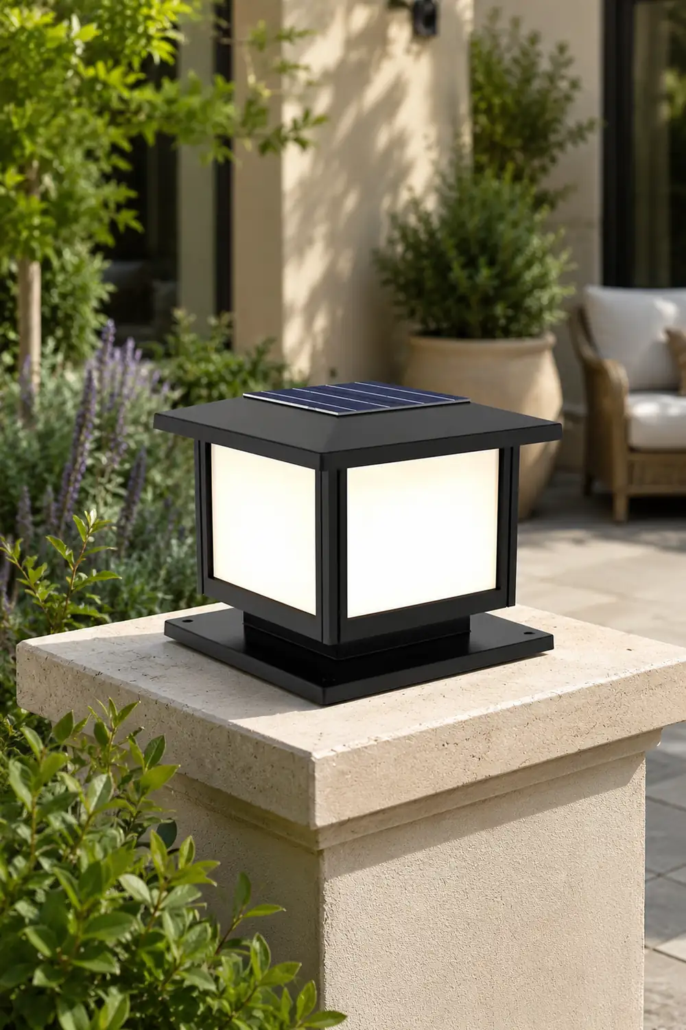 Cassian Solar Post Outdoor Light - Lumpaz