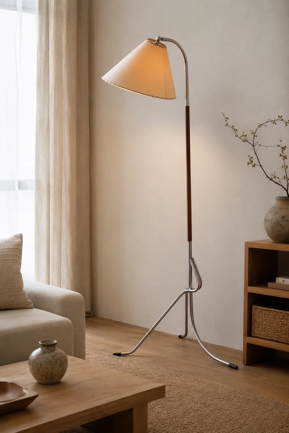 Tripod Arc Floor Lamp - Lumpaz