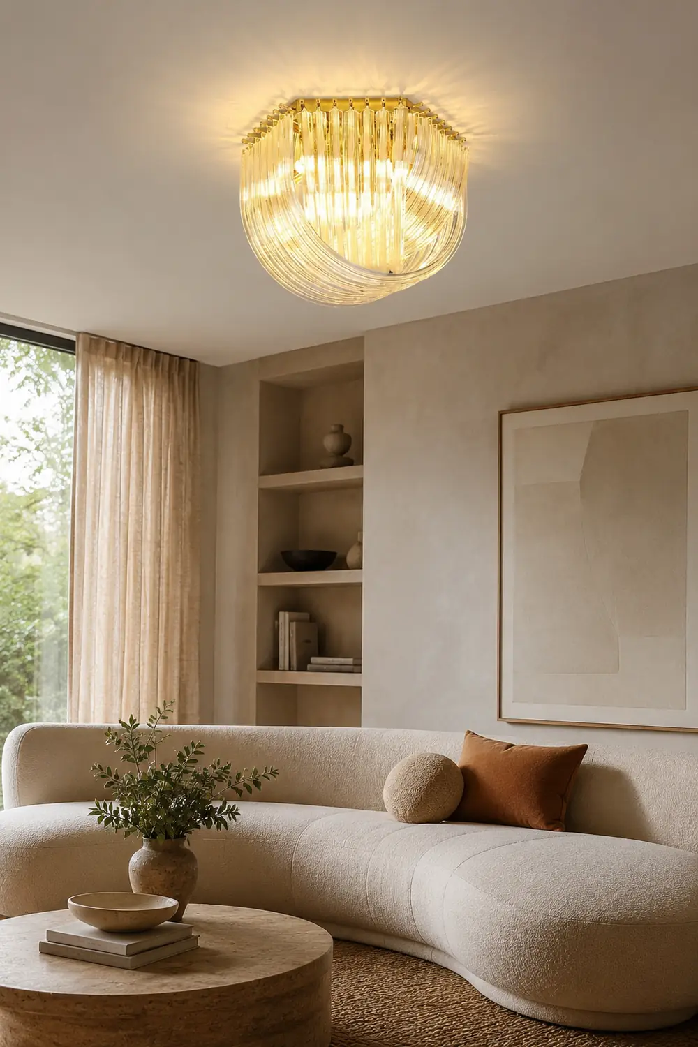 Trevi Murano Ceiling Lamp - Lumpaz
