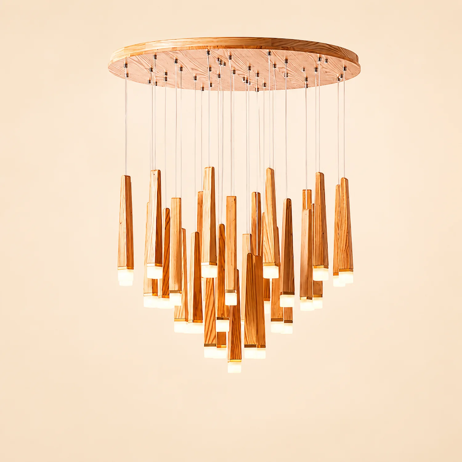 Firewood Stick Chandelier - Lumpaz
