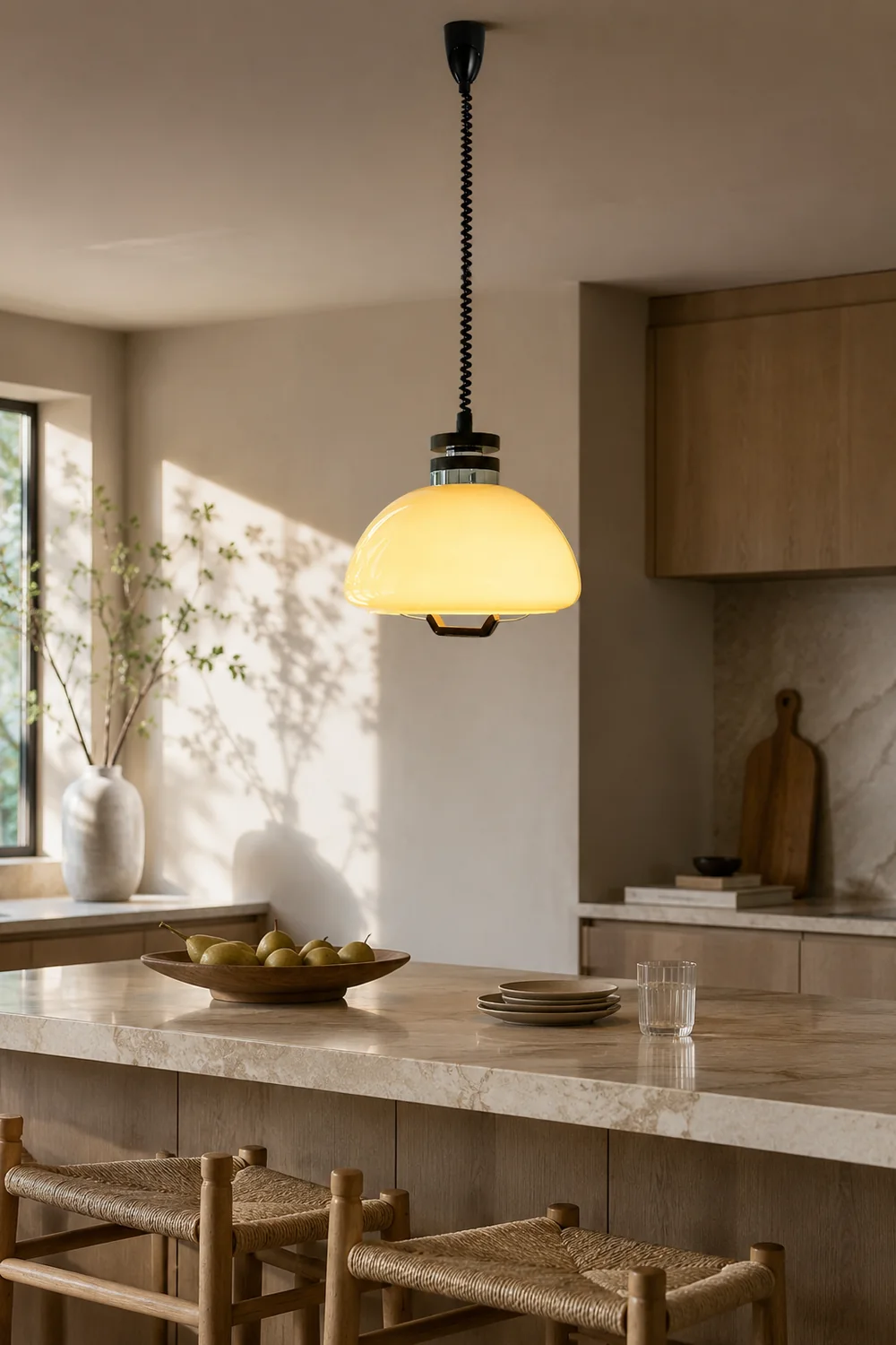 Vela Pudding Pendant Light - Lumpaz