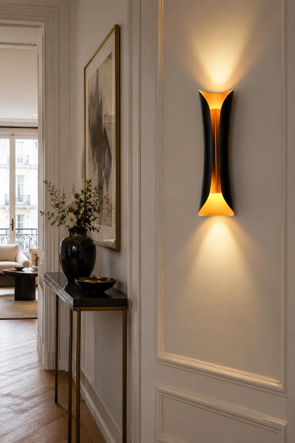 Flame Art Wall Sconce - Lumpaz