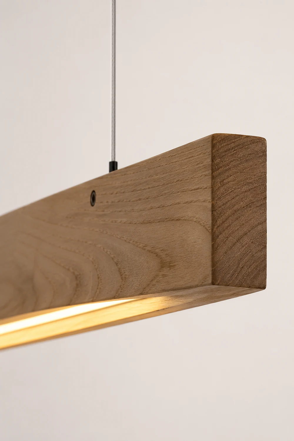 Horizon Linear Wood Pendant Lamp - Lumpaz