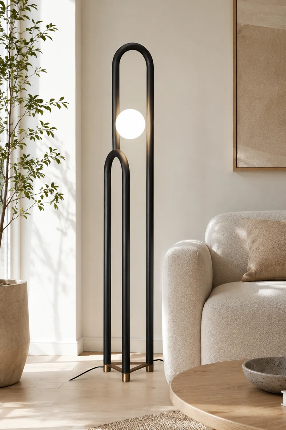 Arc N Floor Lamp - Lumpaz