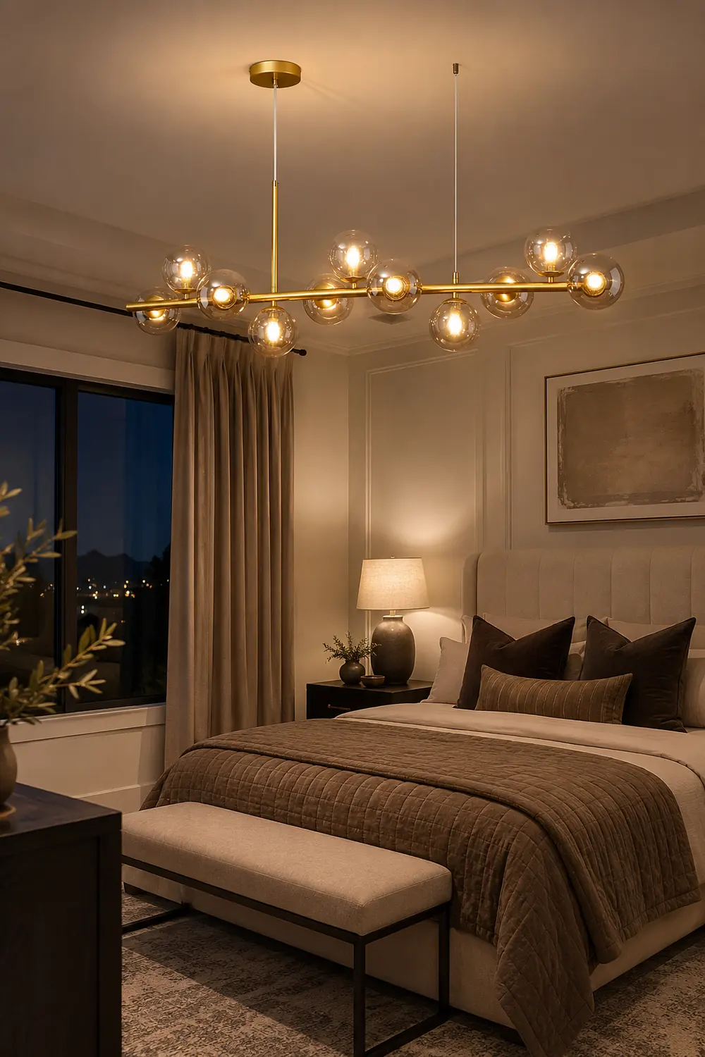 Aurelia Globe Chandelier - Lumpaz