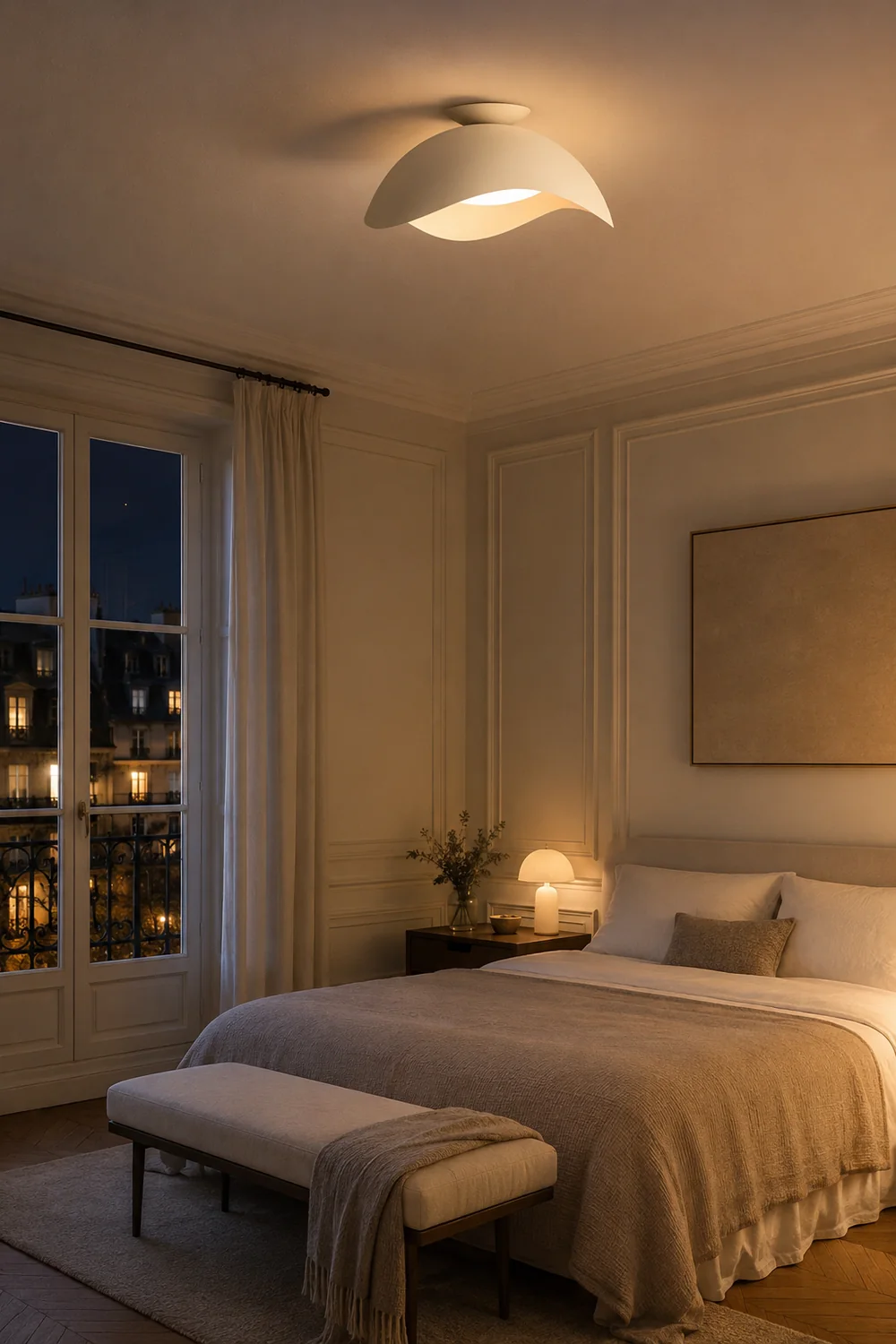 Serene Wave Ceiling Light - Lumpaz