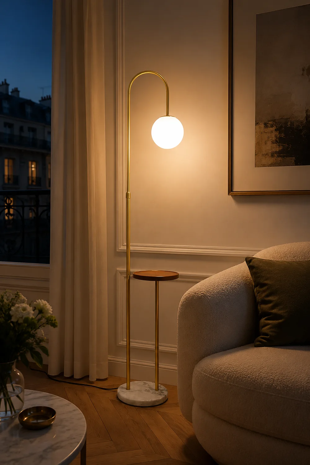 Michideco Floor Lamp - Lumpaz