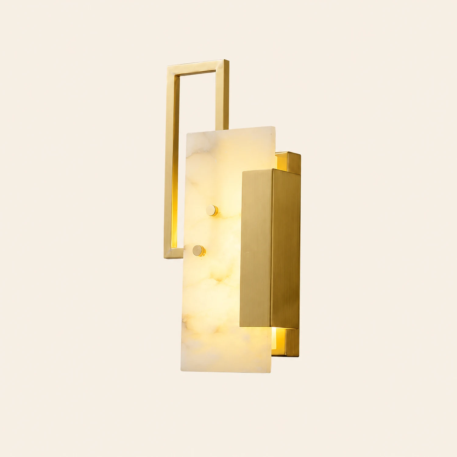 Althea Alabaster Wall Sconce - Lumpaz