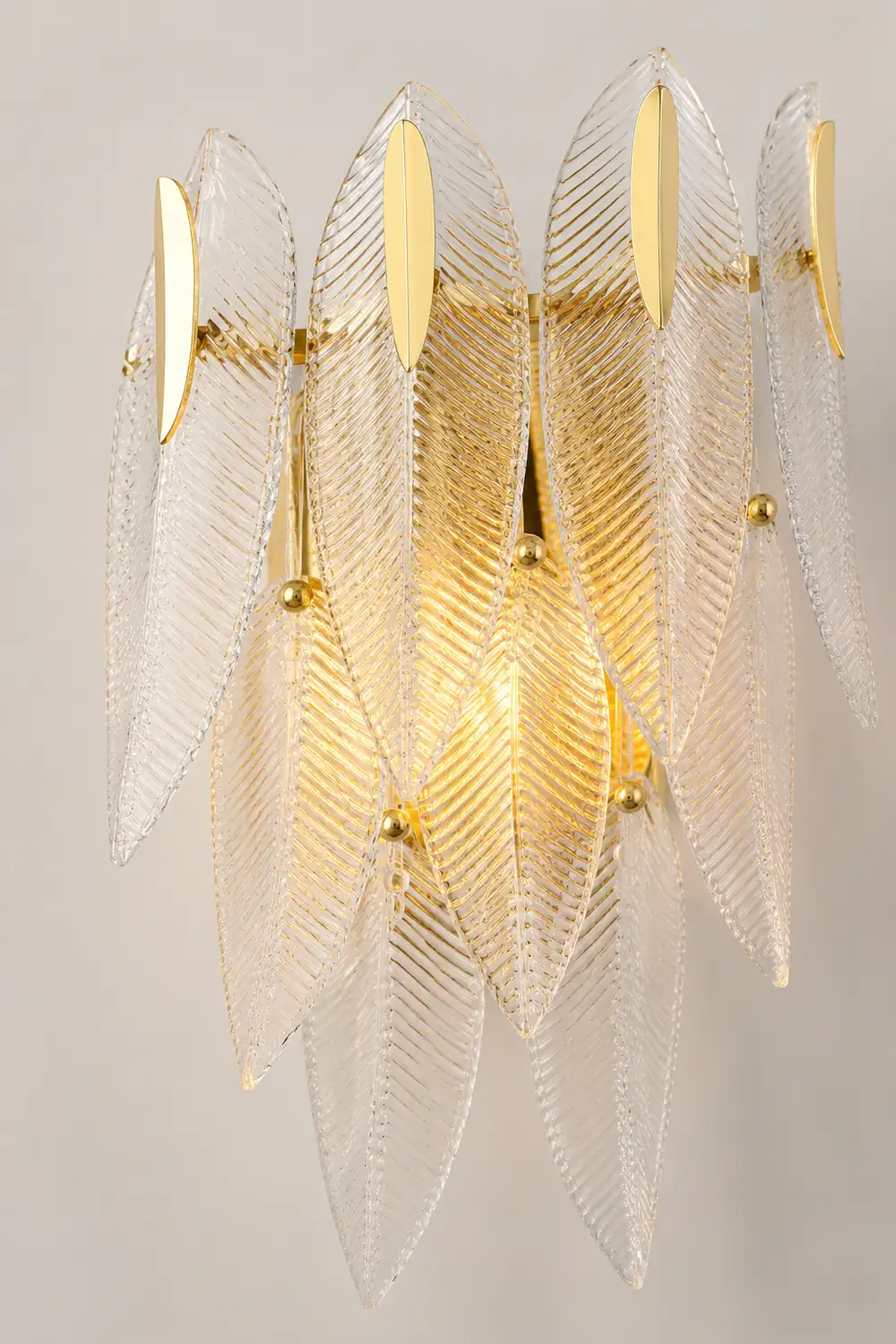 Giulia Brass Wall Lamp - Lumpaz