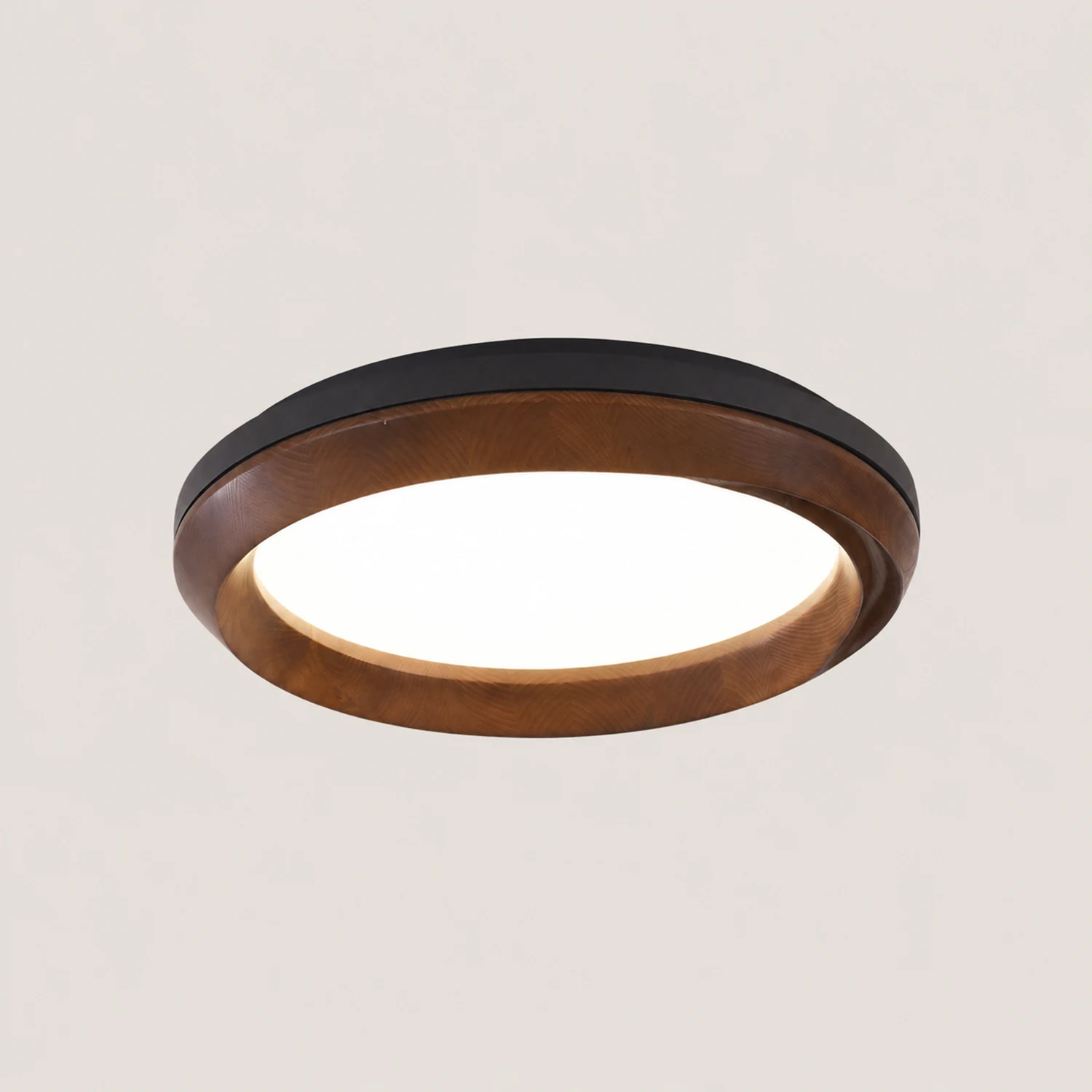 Ripple Wood Ceiling Light - Lumpaz