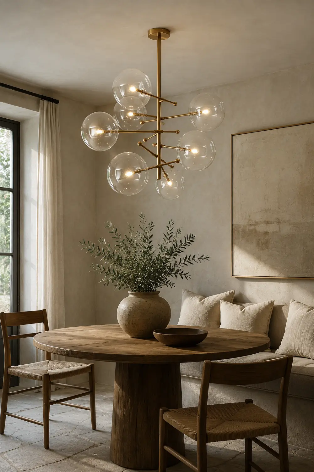 Glass Globe Mobile Chandelier - Lumpaz