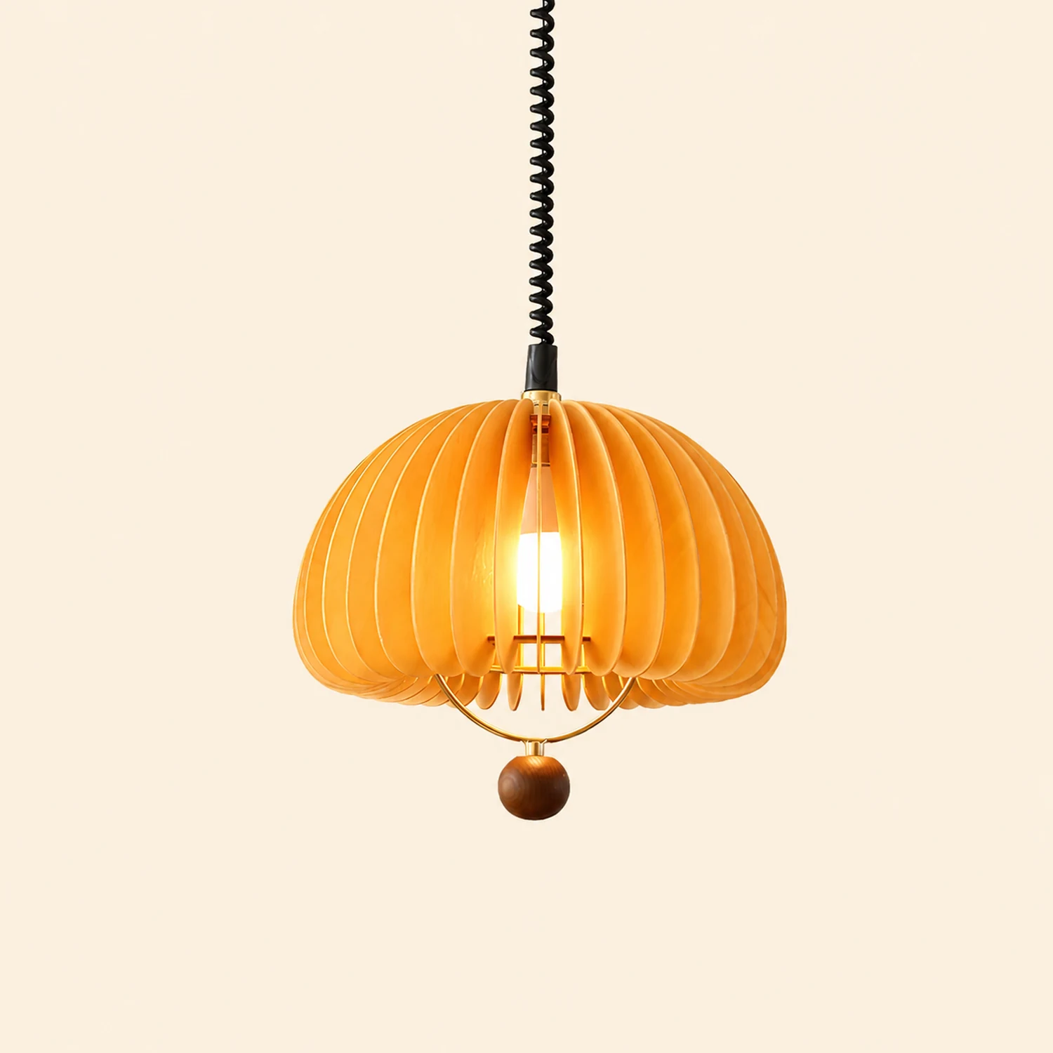 Pumpkin Adjustable Pendant Light - Lumpaz